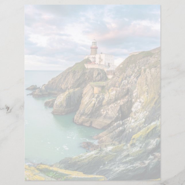 Papier Les phares | Baily Lighthouse Dublin, Irlande (Devant)
