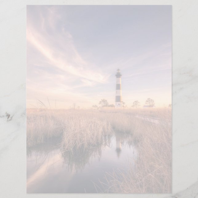 Papier Les phares | Bodie Island Outerbanks (Devant)