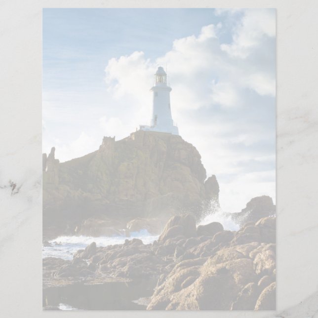 Papier Les phares | Les îles de la Corbière (Devant)