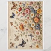 Papier Les prairies printanières #4 - Découpage - (Devant)