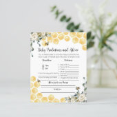 Papier Les prédictions et les conseils de bébé bee jeu de (Debout devant)