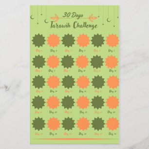 Papier Les prières de Tarawih contestent