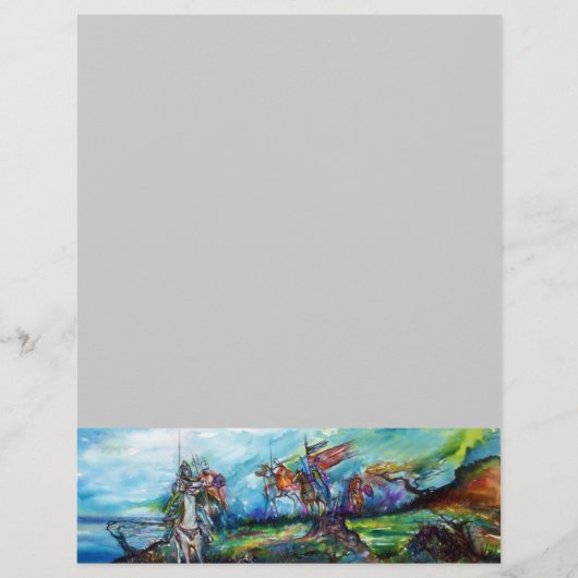 PAPIER LES RIDERS DANS LA TEMPÊTE (Devant)