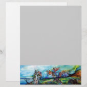 PAPIER LES RIDERS DANS LA TEMPÊTE (Devant / Derrière)