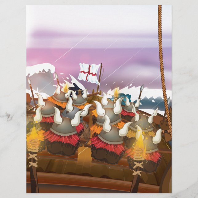 Papier Les Vikings (Devant)