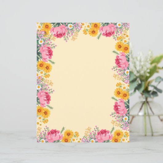 Papier lethead (Debout devant)