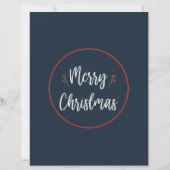 Papier Letter from Santa Nordic Merry Christmas (Dos)