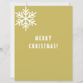 Papier Letters from Santa Gold Angel Lights Name  (Dos)