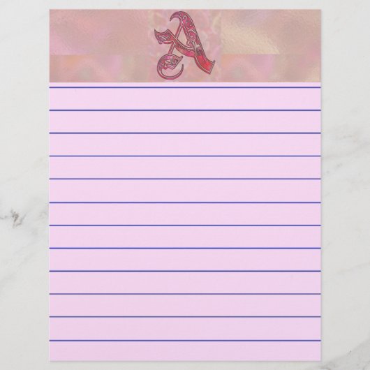 Papier Lettre A (Devant)