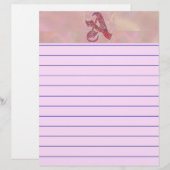 Papier Lettre A (Devant / Derrière)