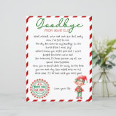 Papier Lettre d'adieu de l'elfe, Lettre de départ de l'el (Debout devant)