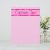 Papier Lettre de Christmas Time (Debout devant)
