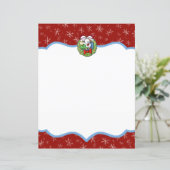 Papier Lettre de Noël (Debout devant)