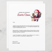 Papier Lettre du Père Noël