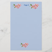 Papier LETTRE Lily (Dos)