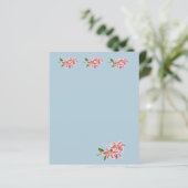 Papier LETTRE Lily (Debout devant)