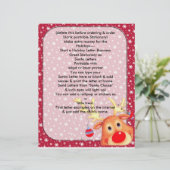 Papier Lettre Père Noël Noël Biz (Debout devant)