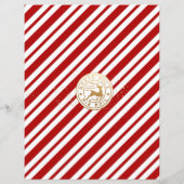 Papier Lettre personnalisée de Père Noël (Dos)