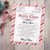 Papier Lettre personnalisée de Père Noël