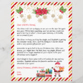 Papier Lettre personnalisée de Père Noël pour enfants Gif (Devant)