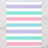 Papier Lettre personnalisée du lapin de Pâques (Dos)