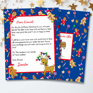 Papier Lettre personnalisée du Père Noël