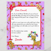 Papier Lettre personnalisée du Père Noël (Devant)