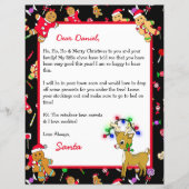 Papier Lettre personnalisée du Père Noël (Devant)