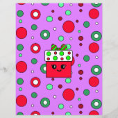 Papier Lettre personnalisée d'un elfe adorable de la part (Dos)