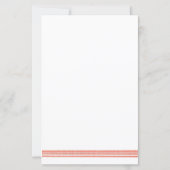Papier Lettres Coral Crush (Dos)