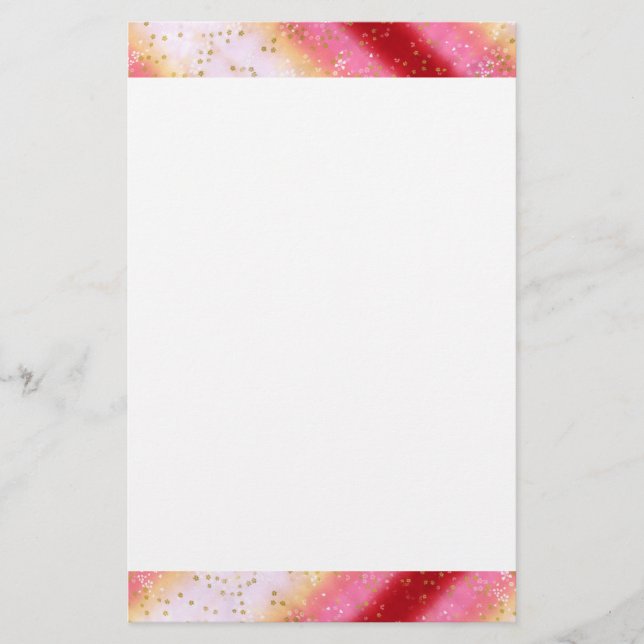 Papier Lever du soleil de Sakura rose tombant (Devant)