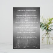 Papier Lieber guter Weihnachtsmann (Debout devant)