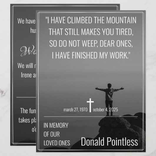 Papier Lifeworks 002 (Devant / Derrière)