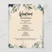 Papier Light Terracotta Weekend Bachelorette Invitation (Dos)
