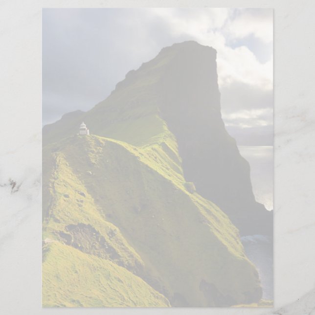 Papier Lighthouses | Îles Faroe (Devant)