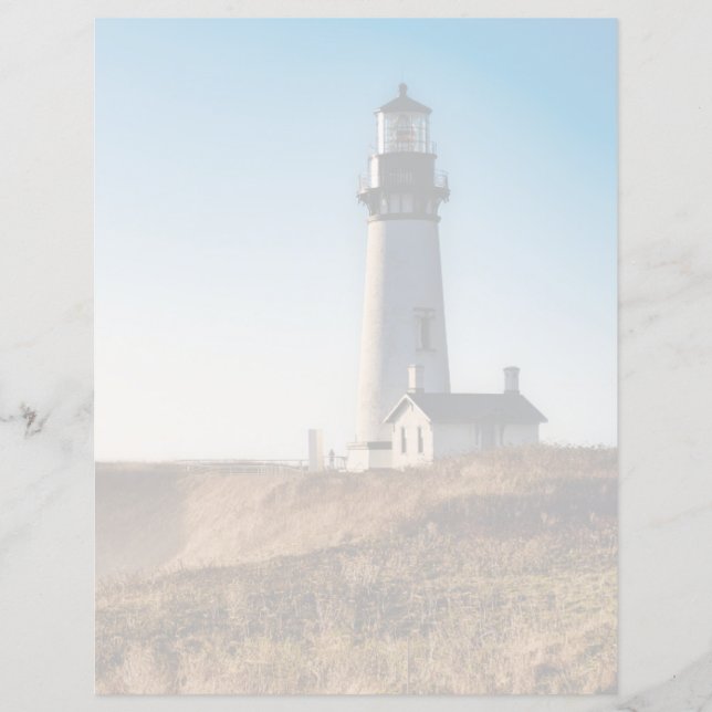 Papier Lighthouses | Yaquina Head Lighthouse (Devant)