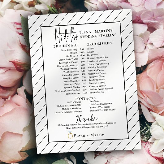 Papier Ligne minimale de texte de mariage du jour de mari