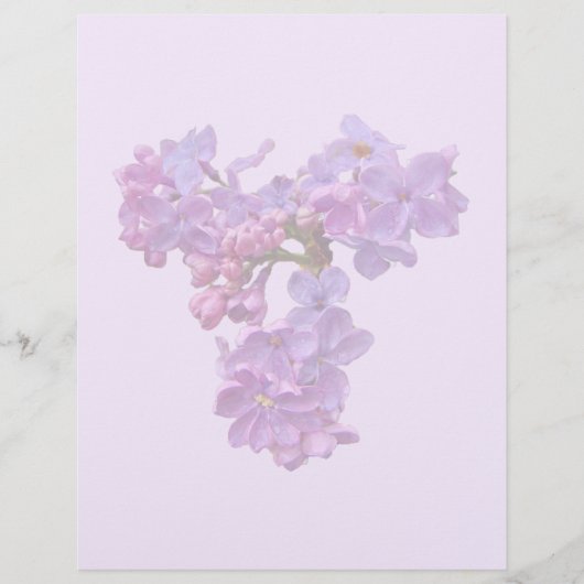 Papier Lilacs au printemps (Devant)