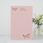 Papier Lily personnalisé (Debout devant)