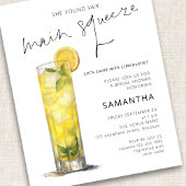 Papier Limoncello Main Squeeze Mariage à petit budget