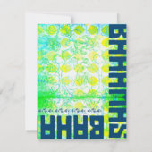 Papier Lin BAHAMAS RSVP (Dos)