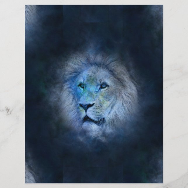 Papier lion leo (Devant)