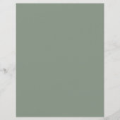 Papier liste de vérification annuelle (Dos)