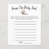 Papier Little Boo Boy Devine Le Jeu De Douche Alimentaire (Devant)