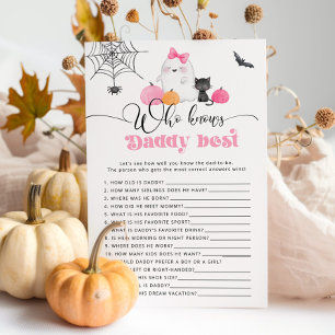 Papier Little Boo Qui connaît papa meilleur jeu de baby s