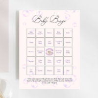 Little Butterfly Baby Baby shower Jeu