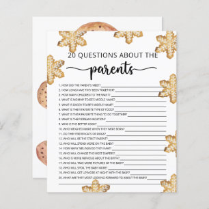 Papier Little cookie - 20 questions sur le jeu parent