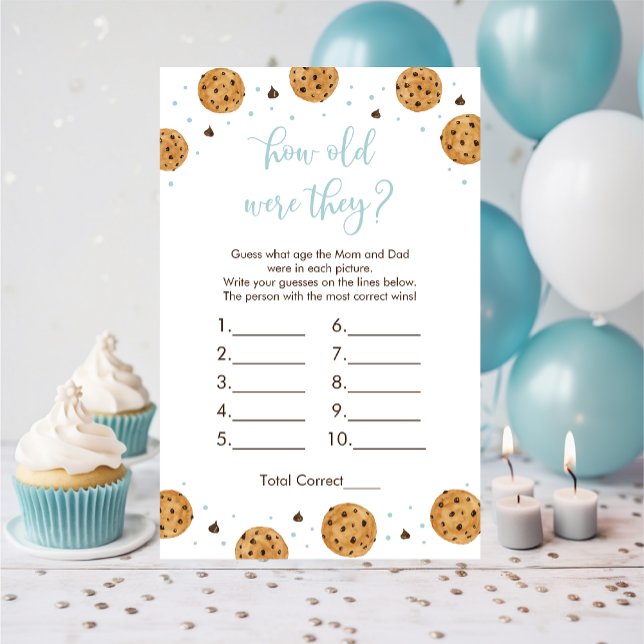 Papier Little Cookie Blue Boy Quel Âge Ont-Ils Joué (Créateur téléchargé)