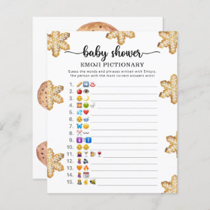 Papier Little cookie - jeu d'images Emoji