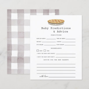 Papier Little Cutie Pie Baby Prédictions et conseils